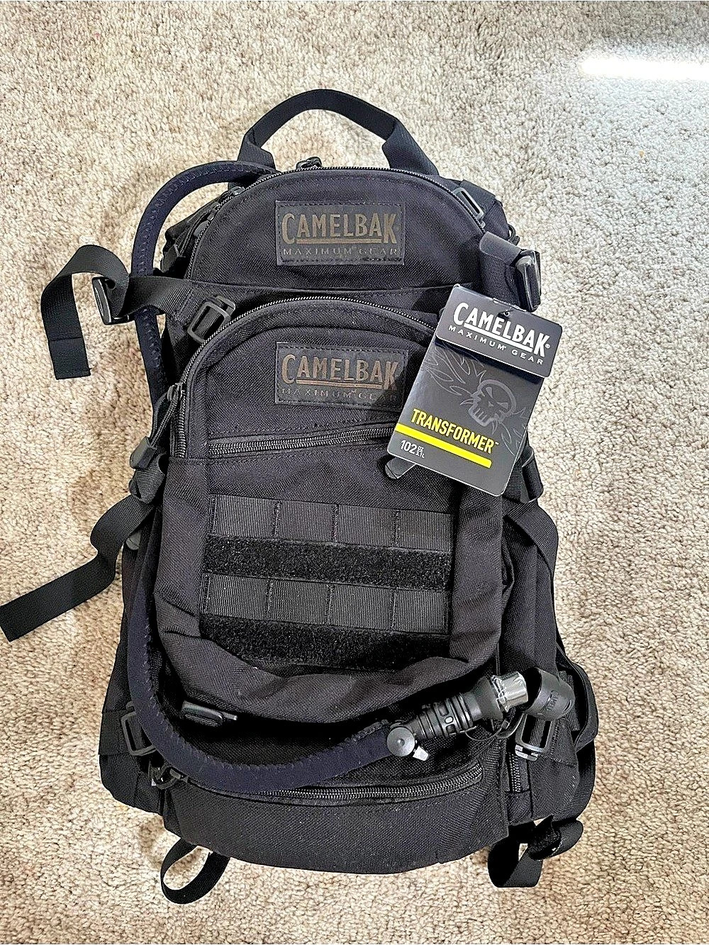 CamelBak Transformer Black Backpack NWT